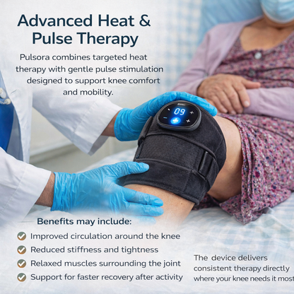 Pulsora FlexTherapy "Triple Method" Knee Massager